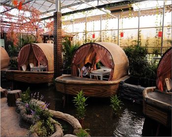 東北溫室生態(tài)餐廳